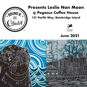 Bruno B. Art Collectif presents Leslie Nan Moon