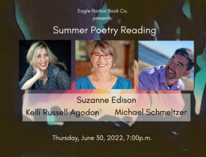Poetry Reading: Kelli Russell Agodon, Suzanne Edison, and Michael Schmeltzer at Eagle Harbor Books