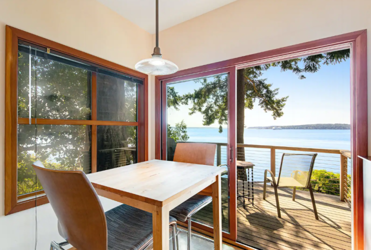 Gallery 9 - Dog-Friendly Sound-Front Home w/Waterfront Deck, Beach Access and Wood Stove